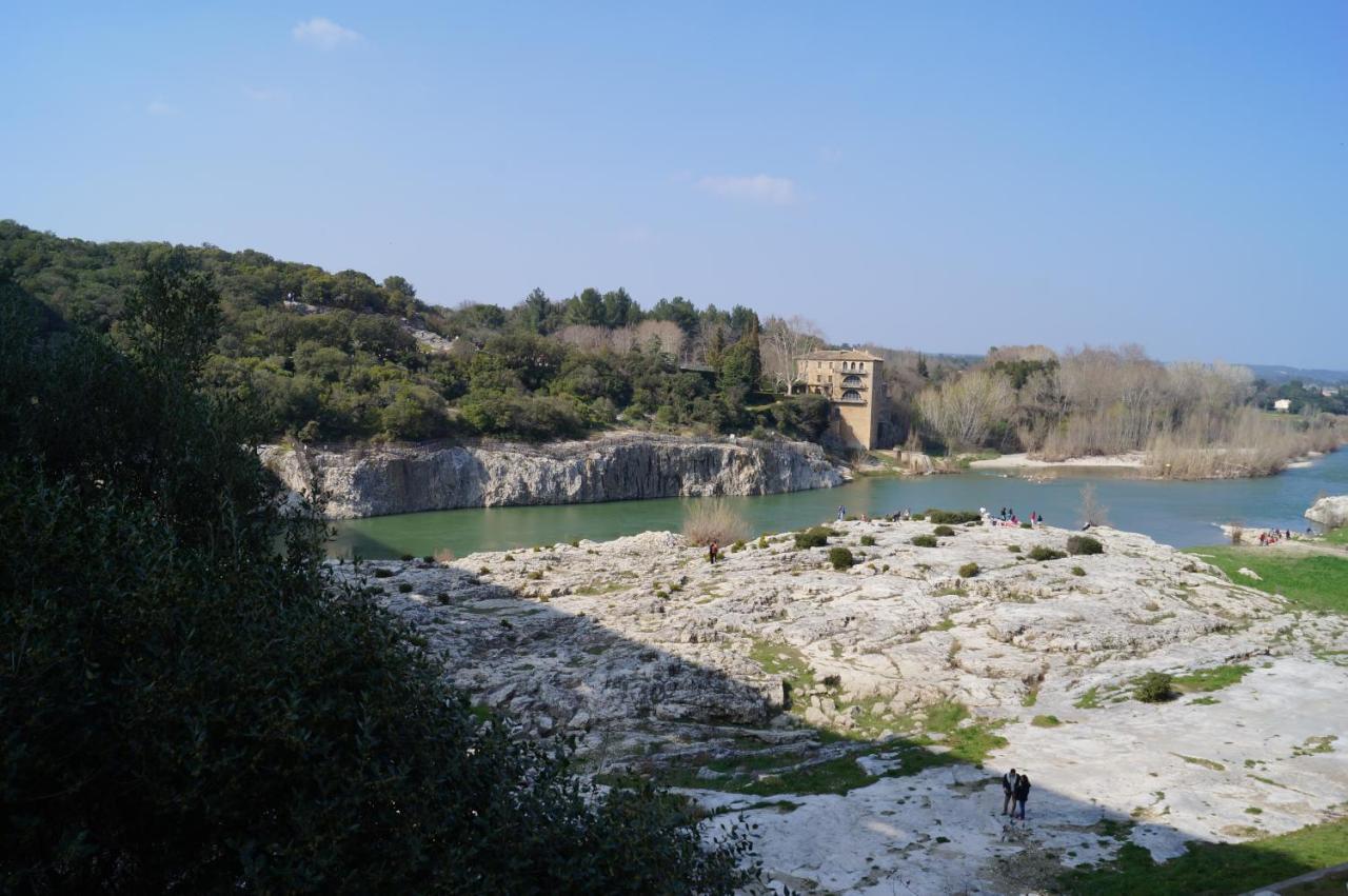 Confortable Villa De Vacances Entre Nimes, Le Pont Du Gard, Uzes, Arles, Avignon マルグリット エクステリア 写真